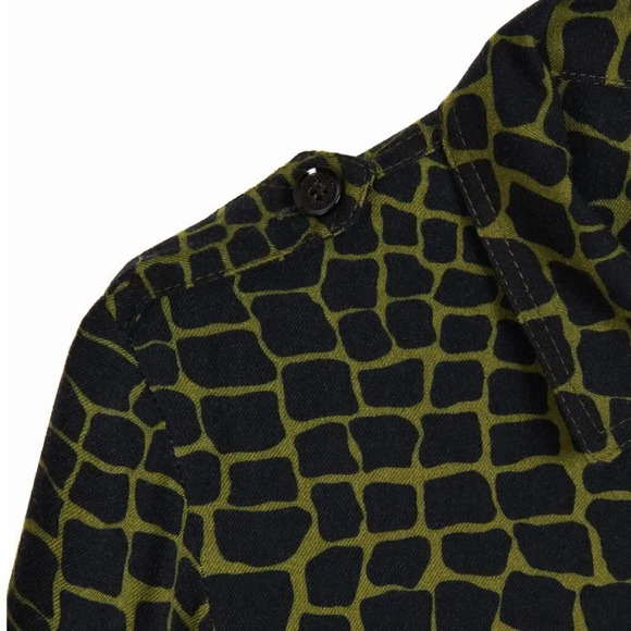 ZARA Kids | Green & Black | SRPLS PRINTED OVERSHIRT - Picture 4 of 7